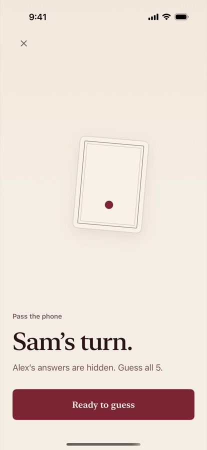 Pass the phone