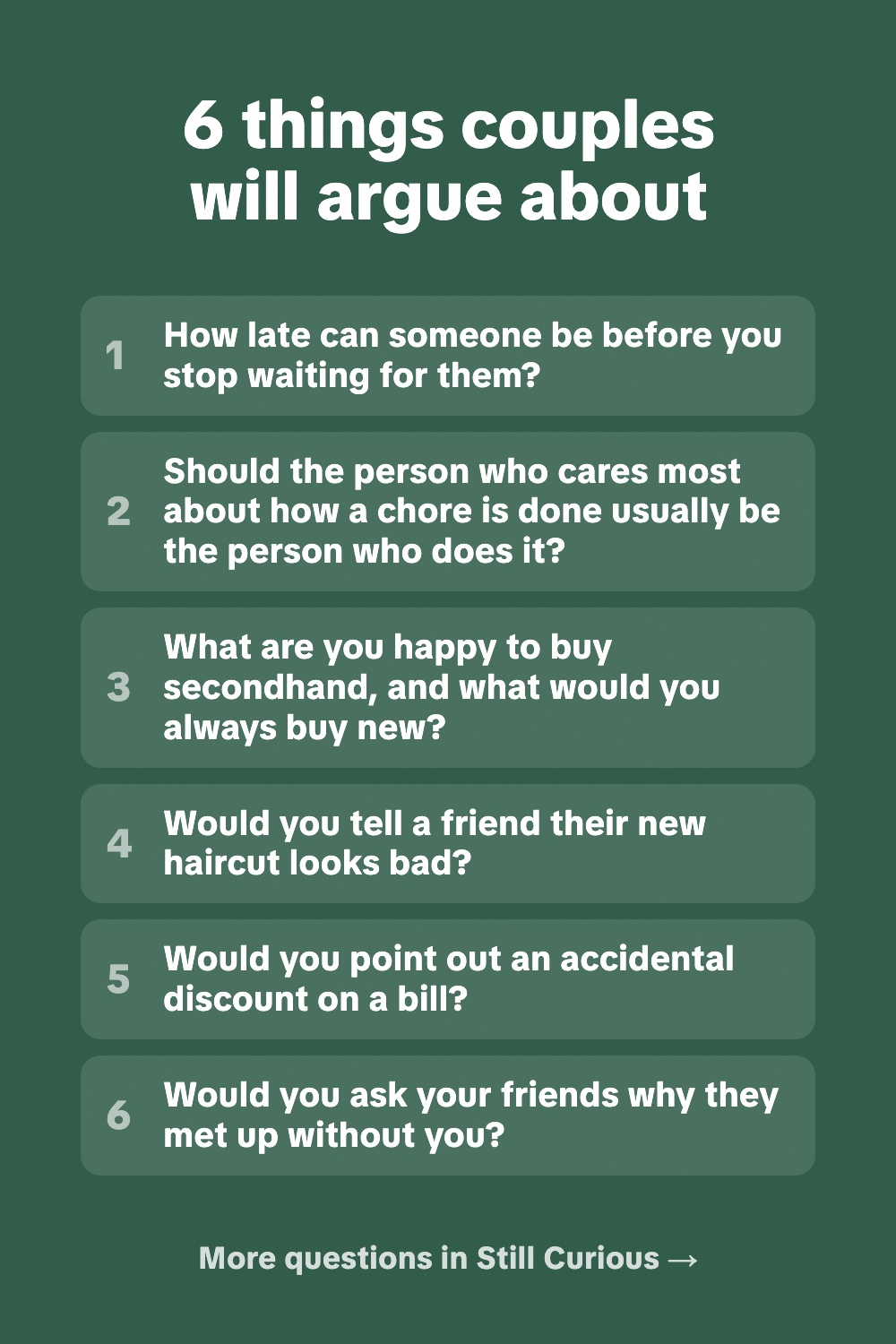 Debate Questions for Couples